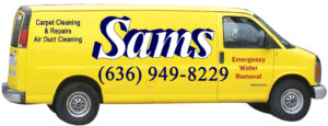 Sams Carpet Cleaning Van