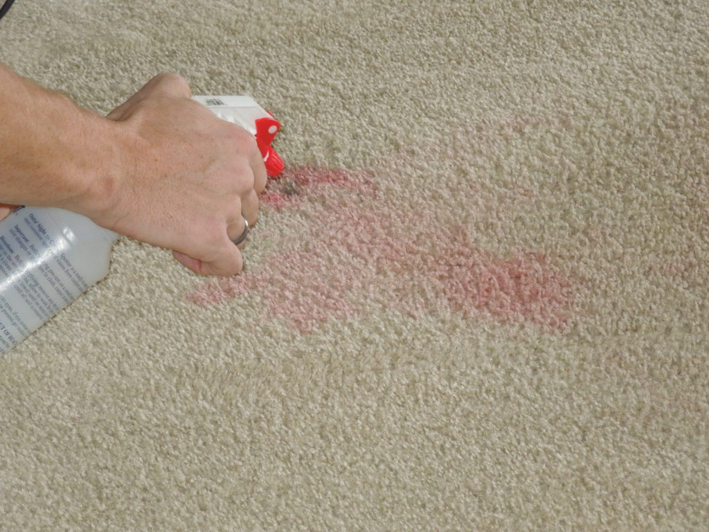 removing carpet stain