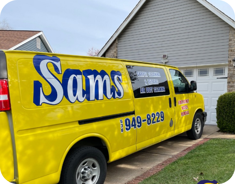 Sams Carpet Cleaning Van
