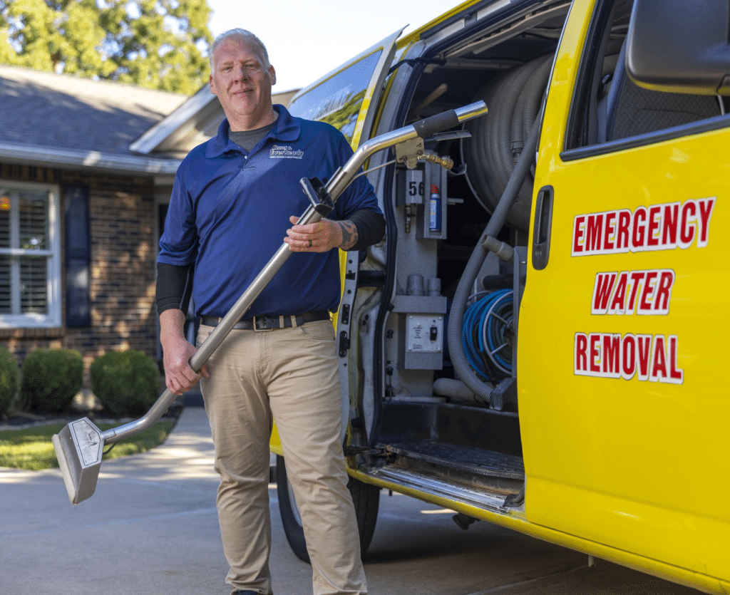 Carpet Cleaning Van