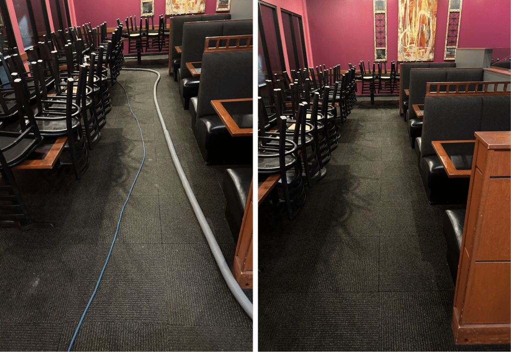 Commercial Carpet Cleaning Before & After