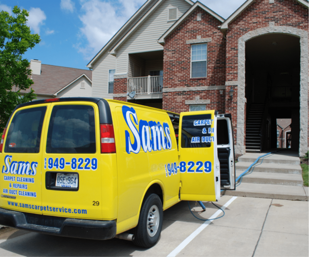 Sams Carpet Cleaning Van