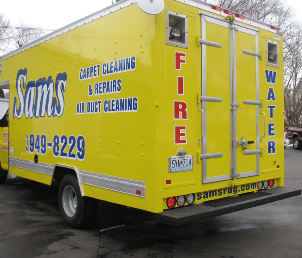 Water Damage Repair Truck